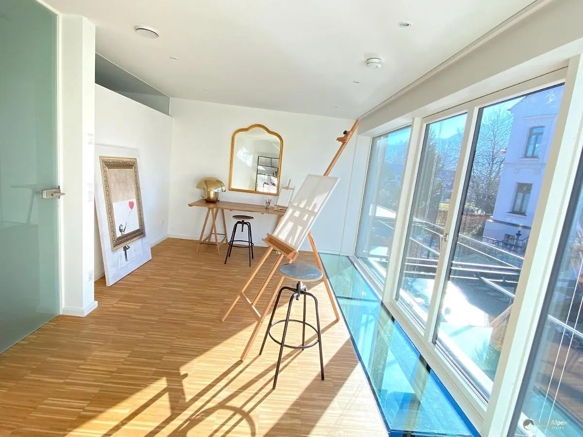 Art House - Luxurioses Design Ferienhaus Mit Privatem Atelier Und Sudterrasse Im Inntal - 149 Qm Brannenburg Apartment